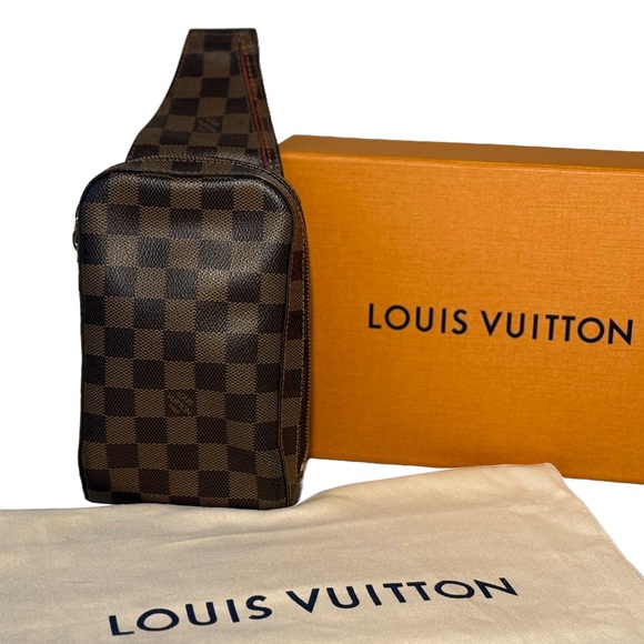 Authentic Louis Vuitton Damier Ebene Geronimos Bumbag - Picture 3 of 15
